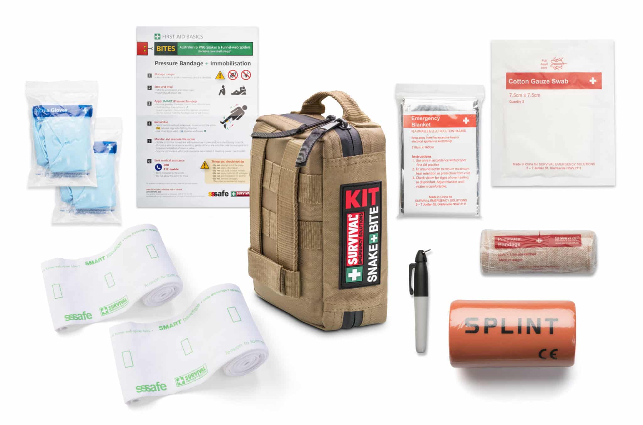 SURVIVAL Snake Bite Kit Kingsley OSH